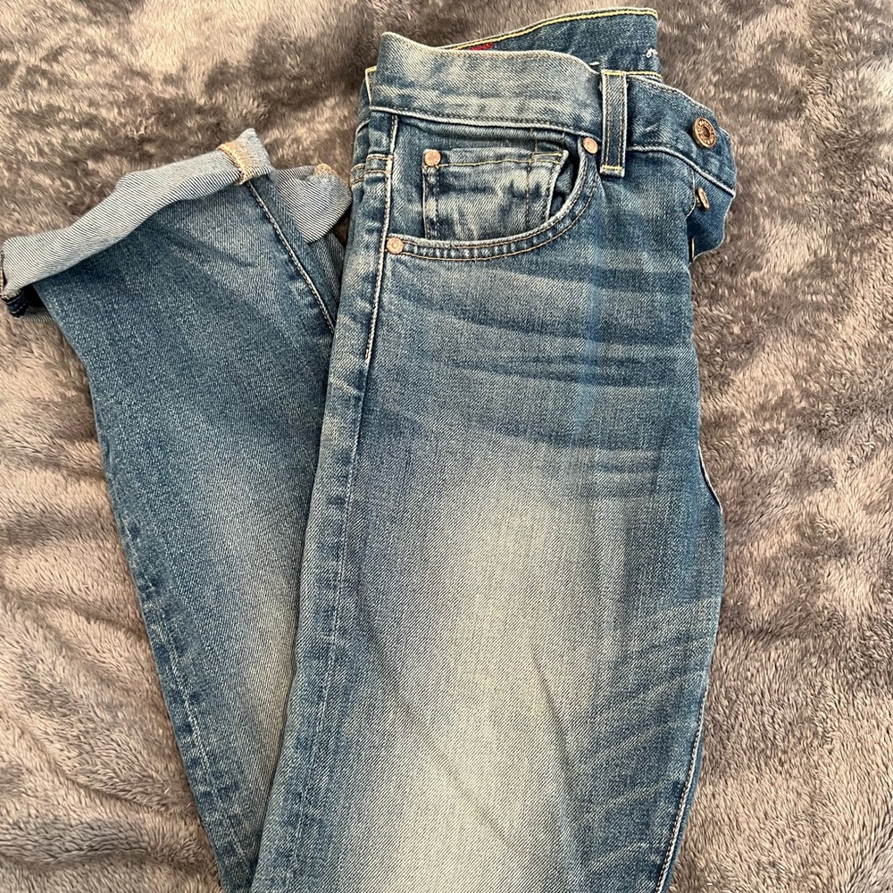 High Waist Boyfriend Jeans